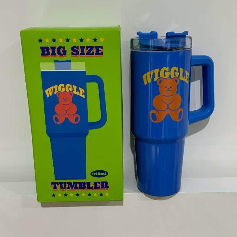 Wiggle Wiggle แก้วน้ำ 940ml สินค้าของแท้ 🇰🇷