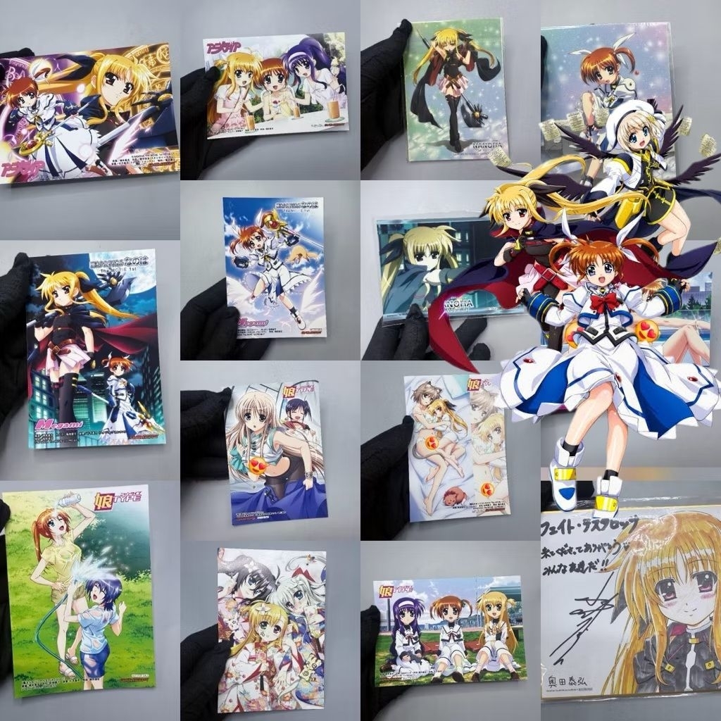 (พร้อมส่ง/แท้ ✅️) ของสะสม อนิเมะ สาวน้อยจอมเวท นาโนฮะ magical girls lyrical nanoha goods fate testar