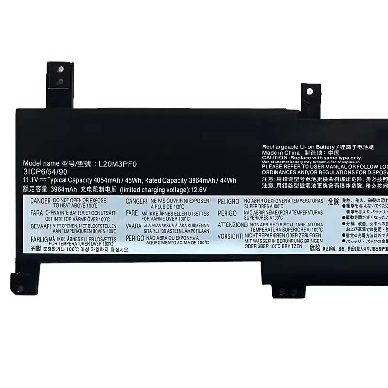 Compatible with Lenovo L20C3PF0, L20M3PF0, L21D3PF0, L21M3PF1, L20C2PF0 Batteries