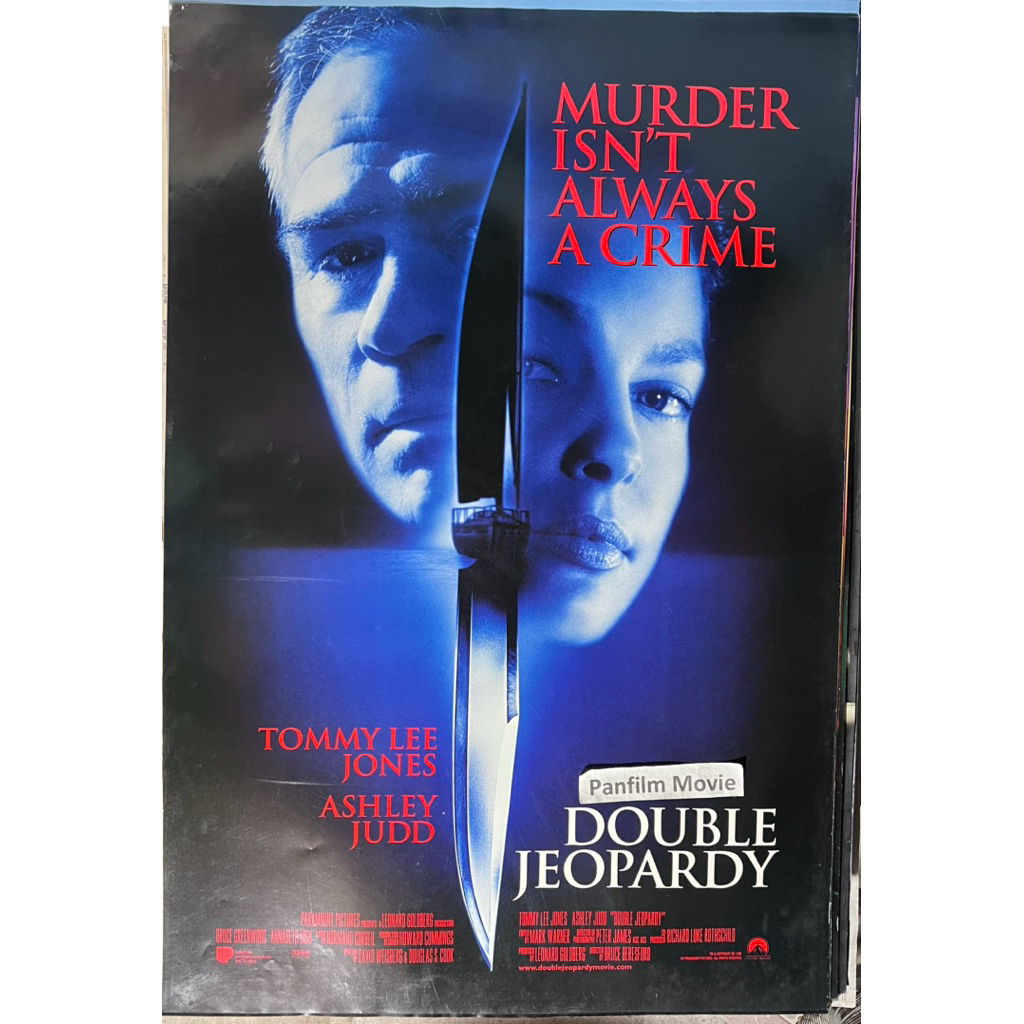 Double jeopardy (ผ่าแผนฆ่าลวงโลก) โปสเตอร์ภาพยนตร์