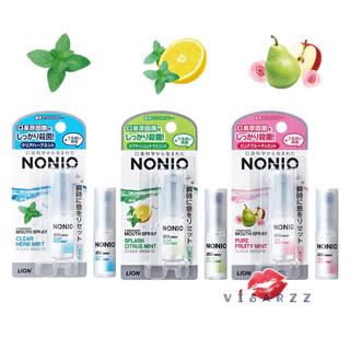 (Live ลด 50%) Lion Nonio Tongue Cleaner / Cleaning Gel 45g ที่แปรงลิ้น เจลทำความสะอาดลิ้น หัวแปรงพิเศษสำหรับลิ้นโดยเฉพาะ