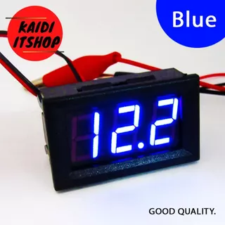 ตัววัดโวลท์ แบบดิจิตอล DC 4.5 - 30.0 V (Mini 0.36 inch DC 4.5V-30V 2-Wire LED Digital Display Panel Battery Voltmeter fo