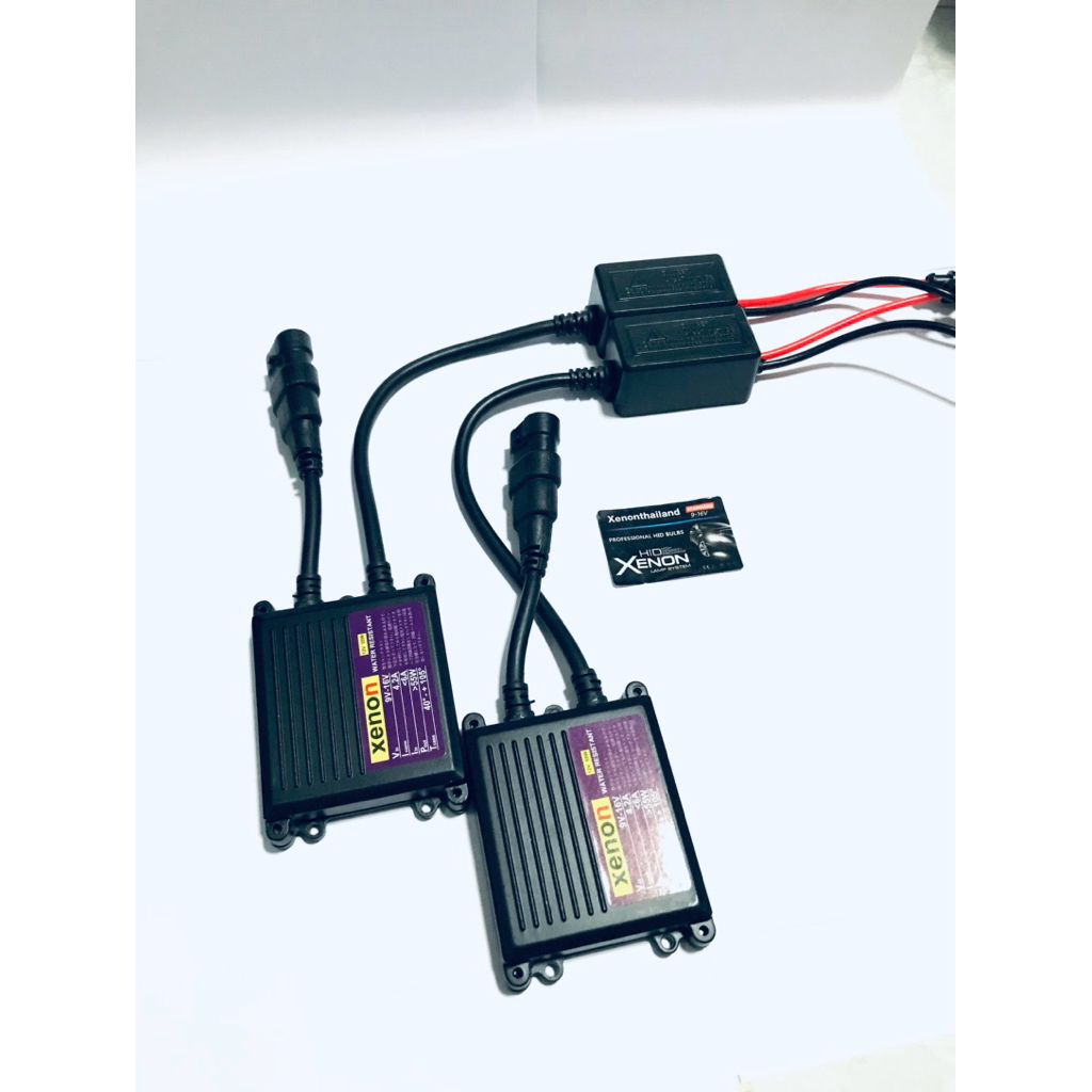 Ballast Xenon Slim 55W บัลลาสต์ไฟซีนอน 55วัตต์ รับประกัน 1 ปี