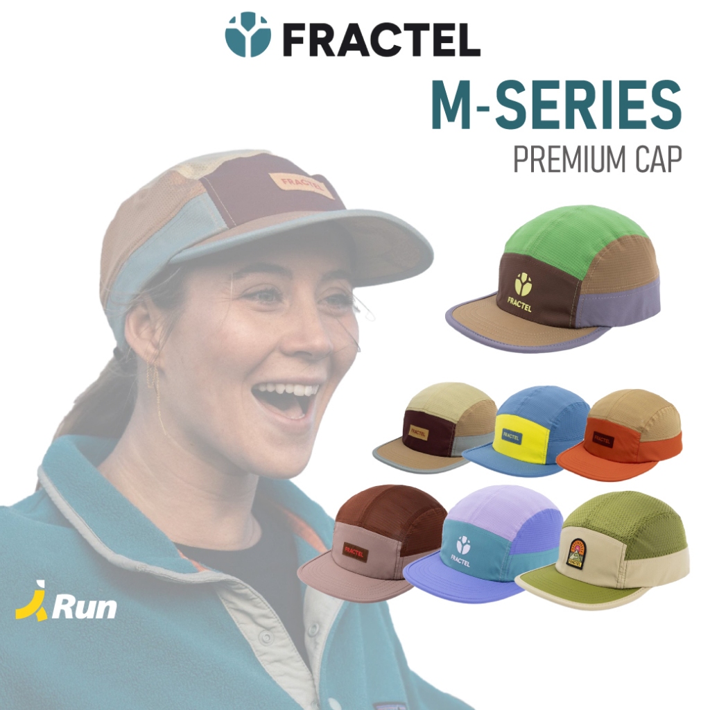 Fractel M-Series Premium Cap | หมวกวิ่งเบา ระบายอากาศเยี่ยม ดีไซน์พรีเมียม