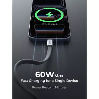 AUKEY สายชาร์จแม่เหล็ก USB-C 60W/140W/240W PD Fast Charge รุ่น CB-DCC075 / DCC145 / DCC251