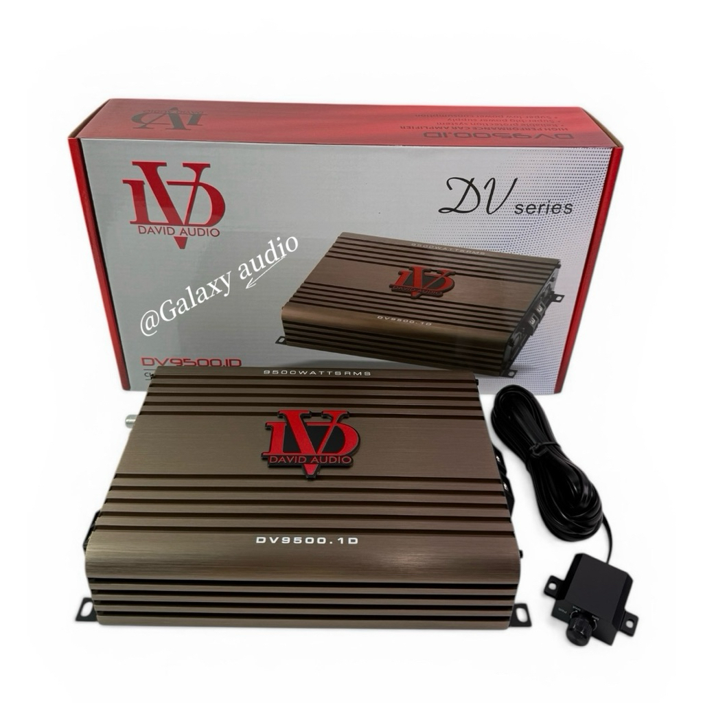 DV9500.1D 💥New💥เพาเวอร์แอมป์บราซิล แอมป์ดิจิตอล กำลังขับ 9500วัตต์ CLASS-D ฟูลเรนจ์ ตัวแรง ขับซับ 15นิ้ว 220x3ก้อนได้
