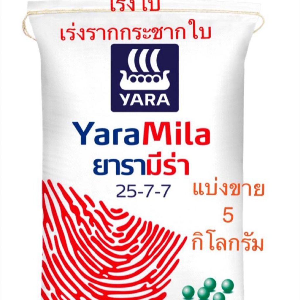 ปุ๋ยเร่งต้น สูตร 8-24-24 ยาร่ามีร่า บรรจุ5 กิโลกรัม