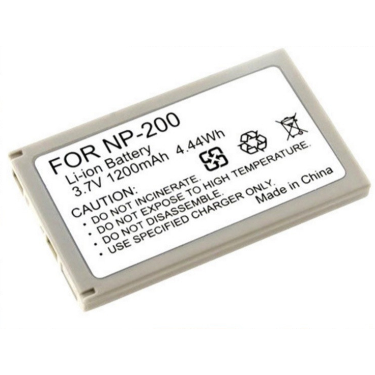 แบตเตอรี่ลิเธียมกล้องดิจิตอลสำหรับ Minolta Xt/xg // X1/X6/D5แบตเตอรี่ NP200 NP-200