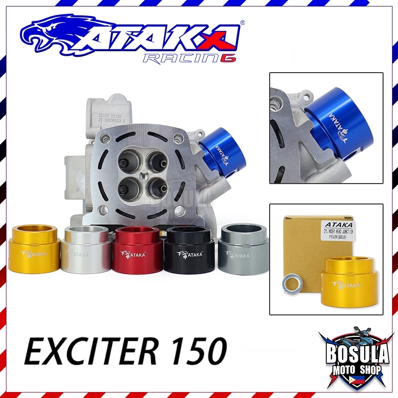 ATAKA ตัว​Exhaust Adaptor Sensor ท่อ​ สำหรับ YAMAHA ​Exciter 150 Adaptor
