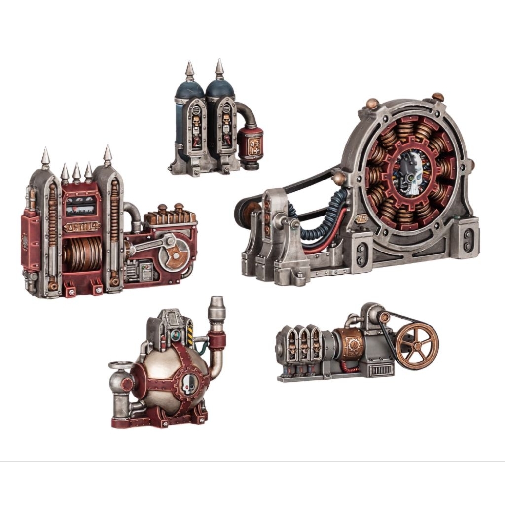 พร้อมส่ง Warhammer 40k: Terrain: Battlezone: Killzone: Mechasite Minoris *** no box***