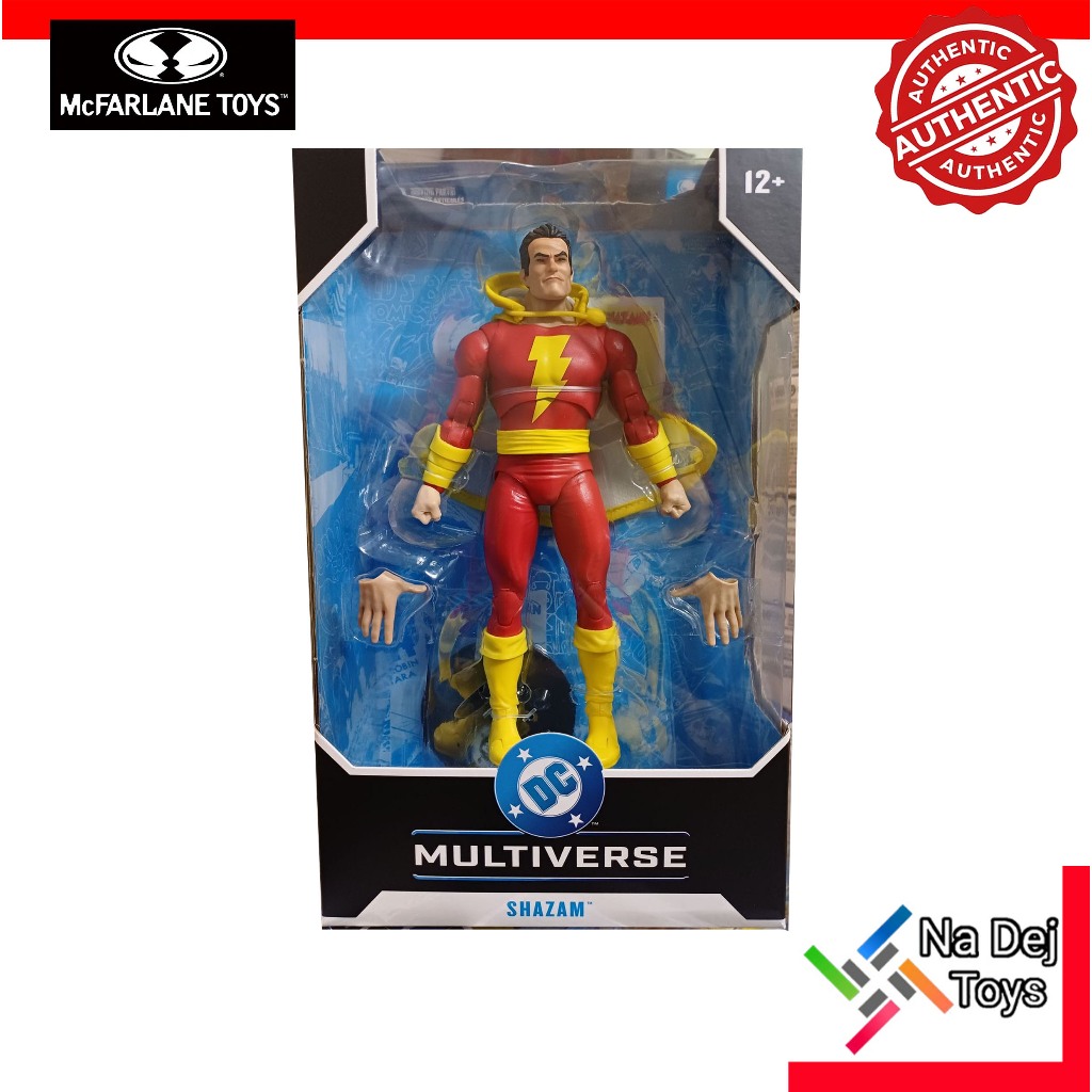 Shazam (Power of Shazam) DC Multiverse McFarlane Toys 7" Figure ชาแซม ดีซีมัลติเวิร์ส 7 นิ้ว ฟิกเกอร