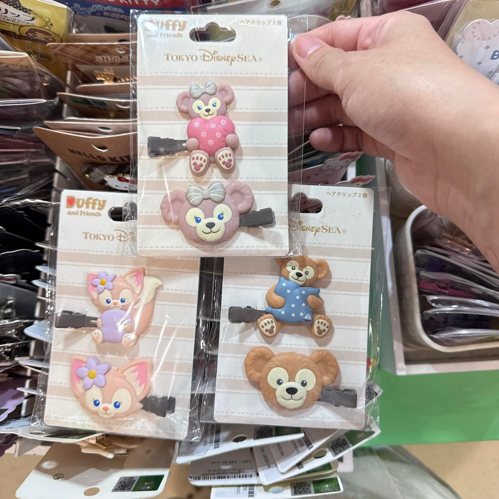 duffy and friends กิ๊บติดผมของแท้พร้อมส่ง