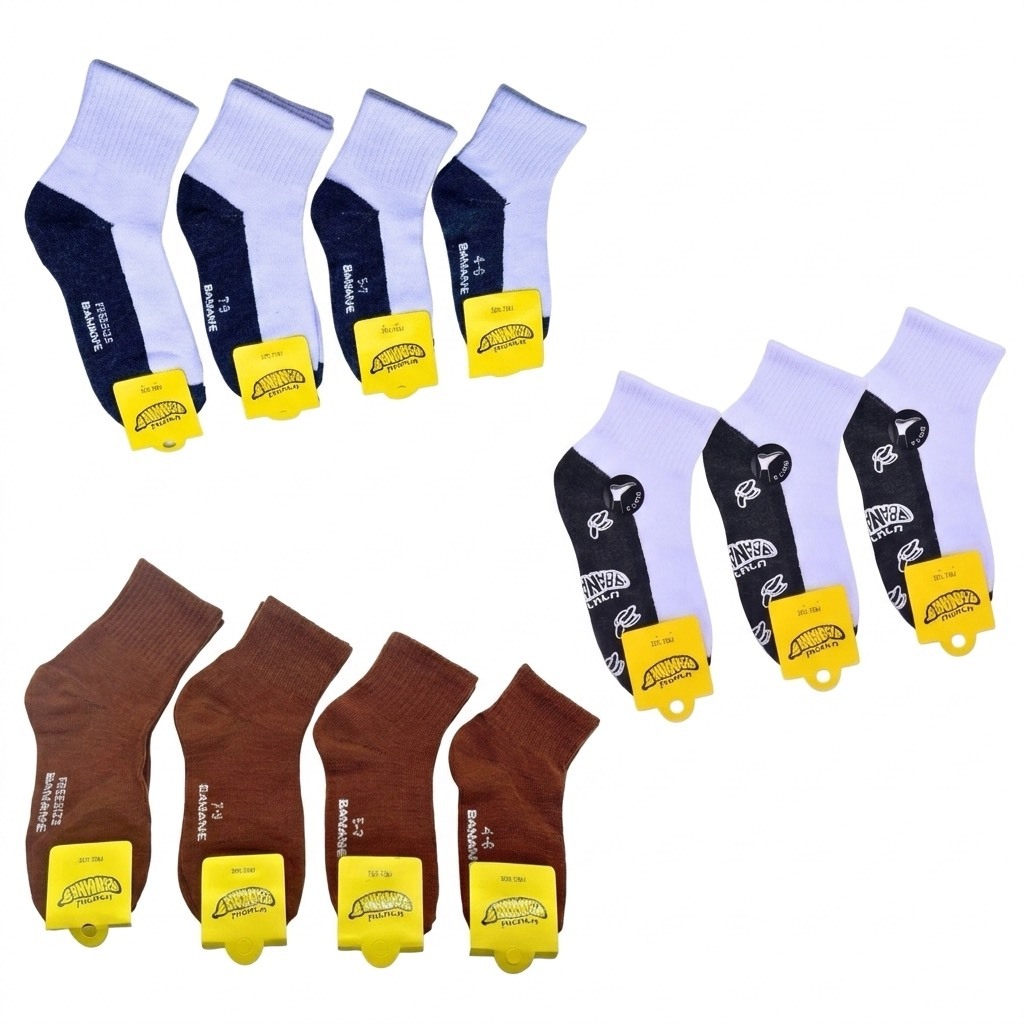 ถุงเท้านักเรียน จำนวน 6 และ 12 คู่