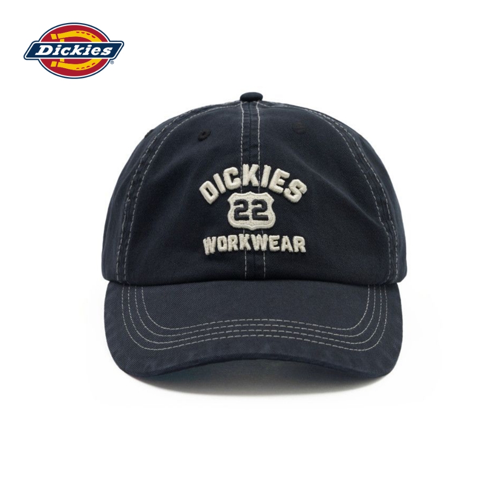 DICKIES UNISEX HEADWEAR - BLACK หมวกแก๊ป