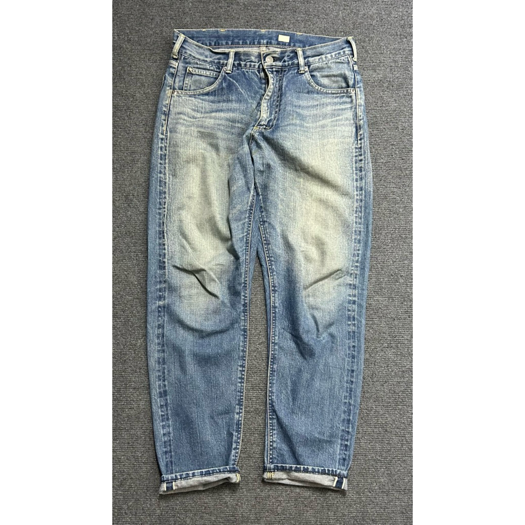 selvedge denim pants talon zip young&olsen