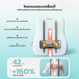 【สินค้าใหม่✨】SOULGTM แท้ เบาะนวดไฟฟ้า เบาะนวดในรถ ปรับได้ โหมดประคบร้อน เบาะนวดใช้ได้ทั้งในรถ ในบ้าน