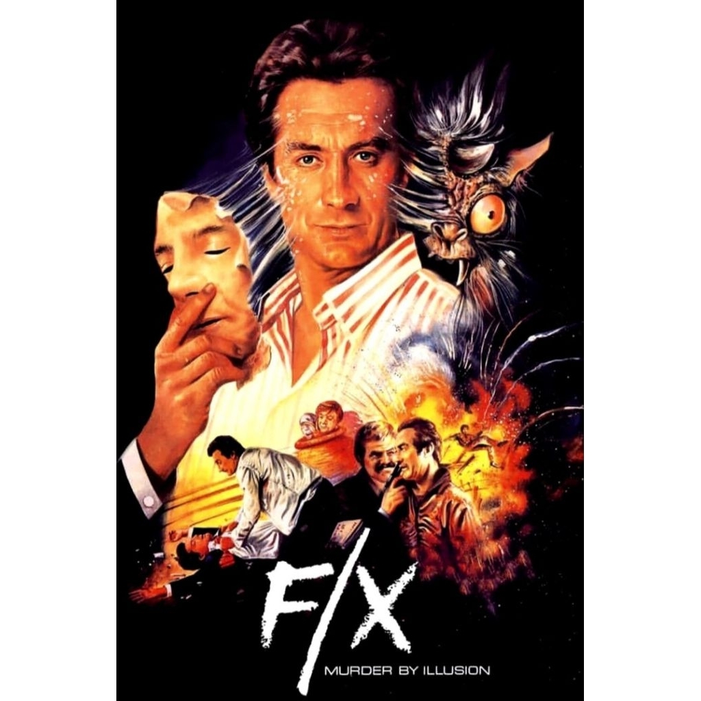 ของสะสมสำหรับเครื่องBlu-ray+DVD ปก+สกรีนแผ่น F/X (1986) เอฟเอ็กซ์ อย่างนี้สิอัจฉริยะ