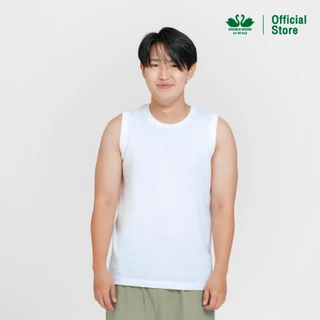 ห่านคู่ เสื้อแขนกุดผู้ชาย สีขาว รุ่น Classic