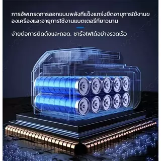 Makita แบตเครื่องตัดหญ้าไร้สาย แบตเตอรี่เครื่องตัดหญ้าไฟฟ้า สว่านไร้สายแบตเตอรี่ แบตเตอรี่ลิเธียม