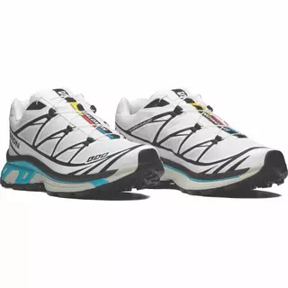 SALOMON XT-6 White Blue Curacao Unisex Sportstyle Sneakers รองเท้าสนีกเกอร์ L49143300 Official Store
