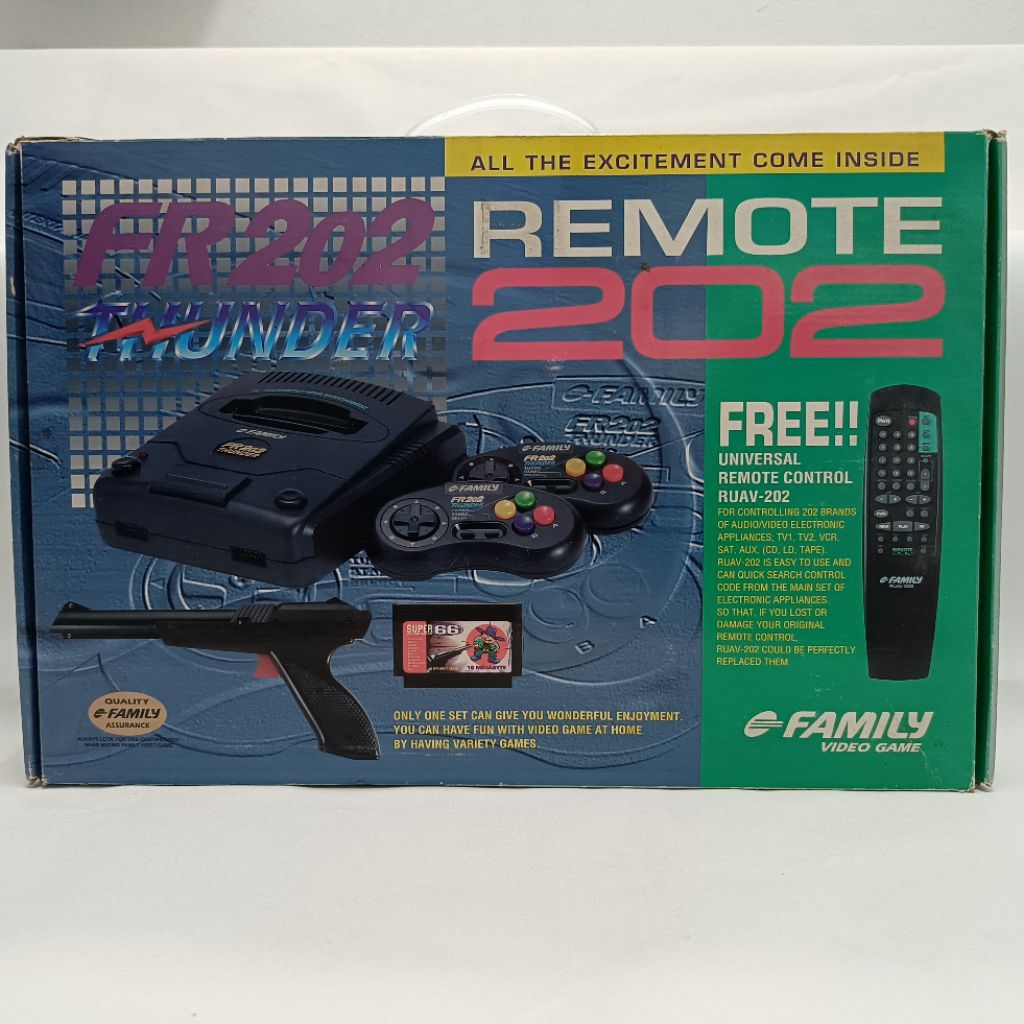 Family FR202 Thunder ชุด Set พร้อมตลับเกม 66 เกมไม่ซ้ำ