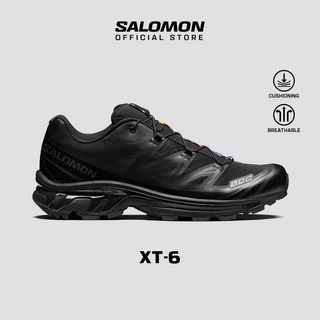 SALOMON XT-6 Black Phantom Unisex Sportstyle Sneakers รองเท้าสนีกเกอร์ L41086600 Official Store