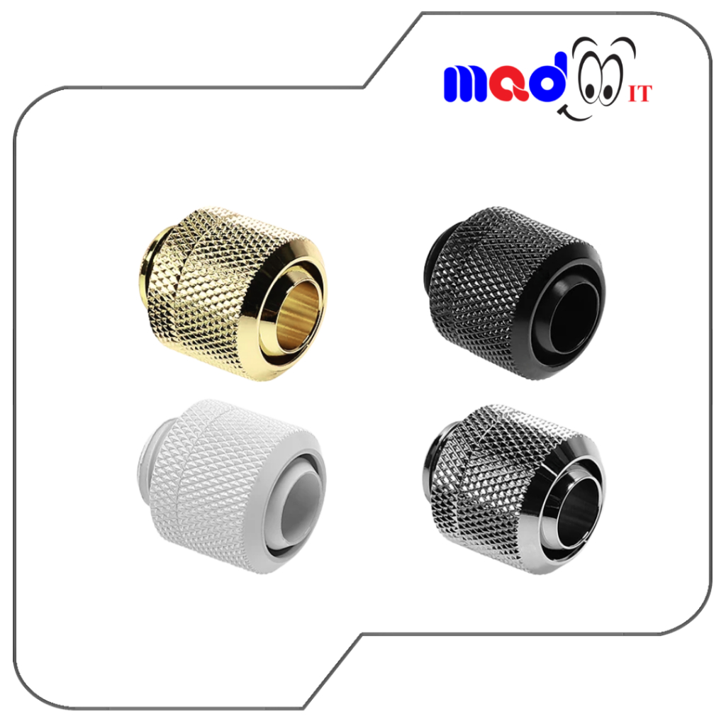 ฟิตติ้ง สำหรับสายยาง 9.5x12.7 mm. ชุดน้ำเปิด Fitting water cooling CPU