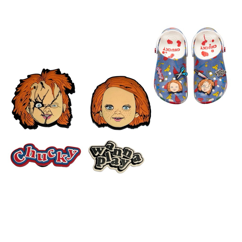 Jibbitz ตัวติดรองเท้า ลายชัคกี้ ของแท้ (ร้านคนไทยค่ะ^^)