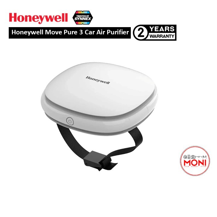 ฮันนี่เวลล์ เครื่องฟอกอากาศในรถยนต์ MOVE PURE CAR AIR PURIFIER