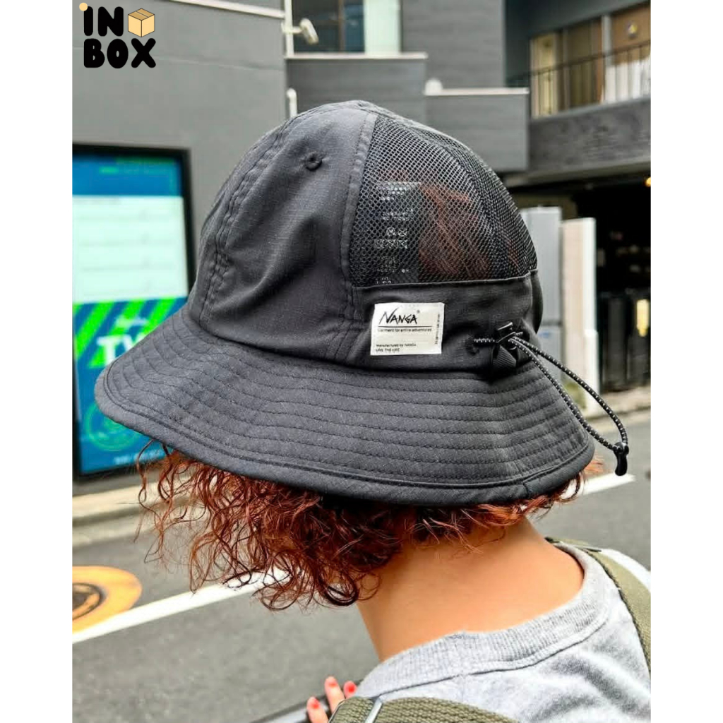 NANGA Hinoc Ripstop UT 7Panel Hat (หรือ Field Hat) เนื้อผ้า Ripstop