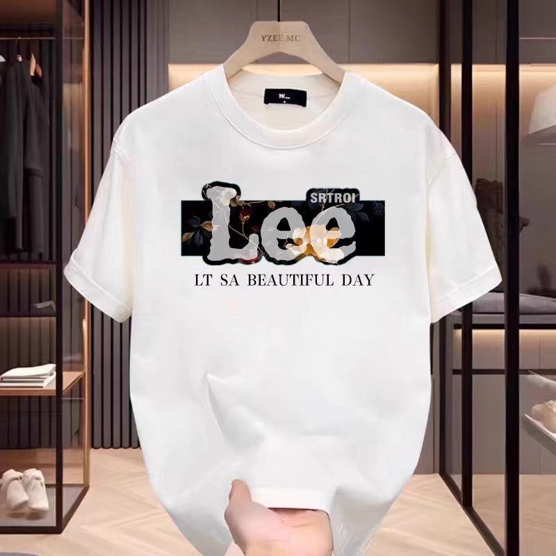 เสื้อยืดแขนสั้น คอกลม พิมพ์ลาย สไตล์เกาหลี อินเทรนด์ ลำลอง สำหรับผู้ชาย ฤดูร้อน 2026 มาใหม่ 4.17