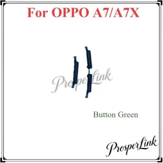 ปุ่มปรับระดับเสียงไฟ Flex สําหรับ oppo A7/AX7 เปิด/ปิดปุ่มปรับระดับเสียงด้านข้าง Key Up Down Flex Cable-COD