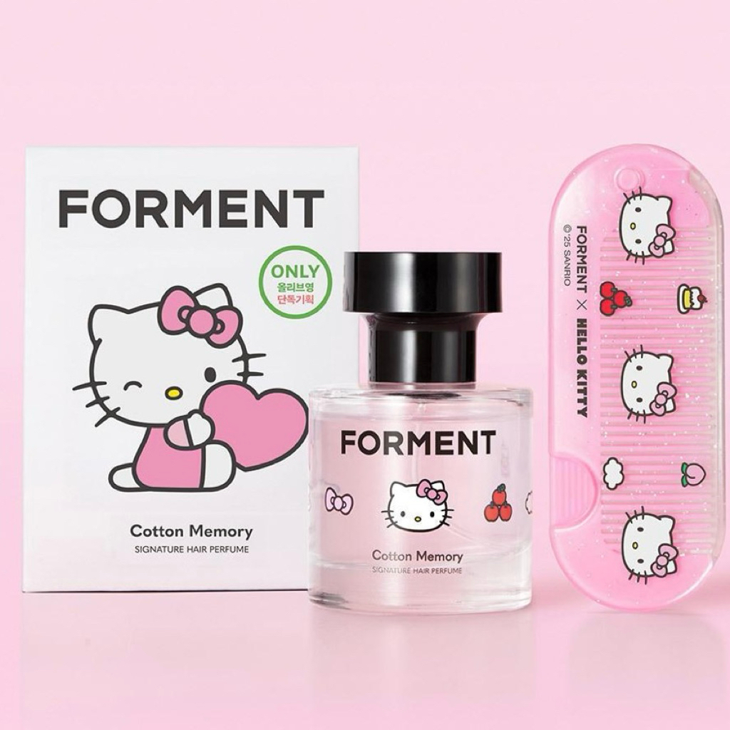 Forment น้ำหอมผม แถมหวีคิตตี้ Forment x Hello Kitty Hair Perfume 30ml