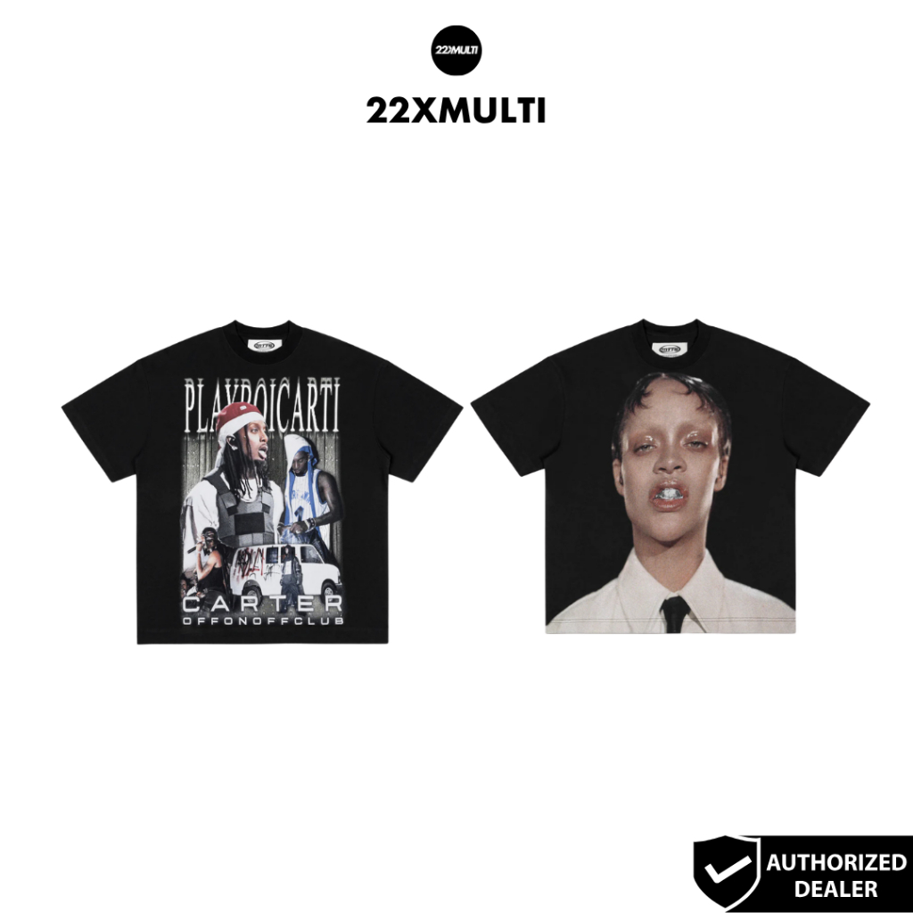 OFFONOFFCLUB - RIHANA OVERSIZE TSHIRT/ PLAYBOI CARTI OVERSIZE TSHIRT