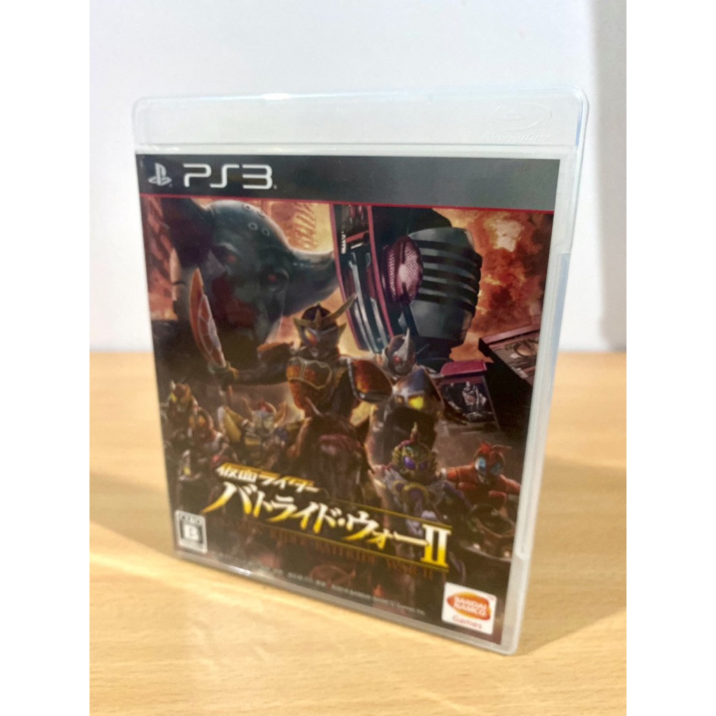 แผ่นเกมส์แท้สภาพสะสม Kamen Riders BATTRIDE War 2 PS3 Games แผ่นเกมส์ไอ้มดแดง คาเมนไรเดอร์ ภาค 2 สภาพ