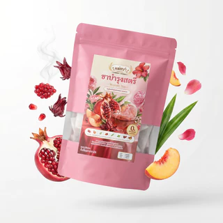 แม่ชบา Women Tea ชาบำรุงสตรี สมุนไพร 0% น้ำตาล | หอม ดื่มง่าย ดูแลตัวเองทุกวัน
