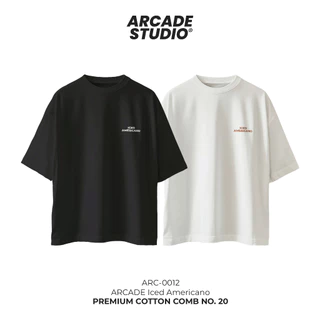 [🔥 ลายนี้พร้อมส่ง] ARCADE เสื้อ Iced Americano (ARC-0012) / เสื้อ Oversize เนื้อผ้า 100% Cotton Comb 190 GSM