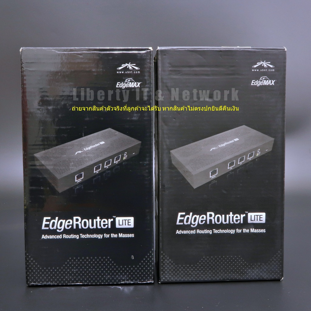 Ubiquiti Edgerouter Lite ทำ Load Balance ได้ / รวมเน็ตได้ 2 เส้น / รับเน็ต 1Gbps ได้ (สินค้าใหม่มือ 