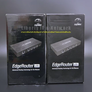 Ubiquiti Edgerouter Lite ทํา Load Balance ได้ / รวมเน็ตได้ 2 เส้น / รับเน็ต 1Gbps ได้ (สินค้าใหม่มือ 1 ตัวโชว์)