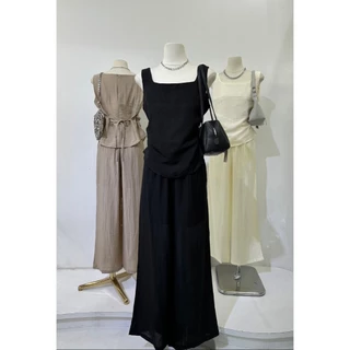 M2105 ชุดเซ็ต 2 ชิ้นที่สาวๆ ต้องมีติดตู้ ได้ทั้งเสื้อและกางเกง