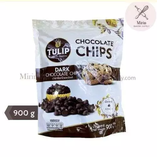 Tulip Dark Compound Choc Chip 900g