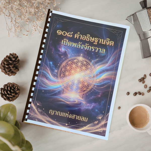 หนังสือพลังงานจิตวิญญาณ | 108 คำอธิษฐานจิต เปิดพลังจักรวาล | ปรับคลื่นชีวิต เยียวยา ปกป้อง ดึงดูด ตื่นรู้