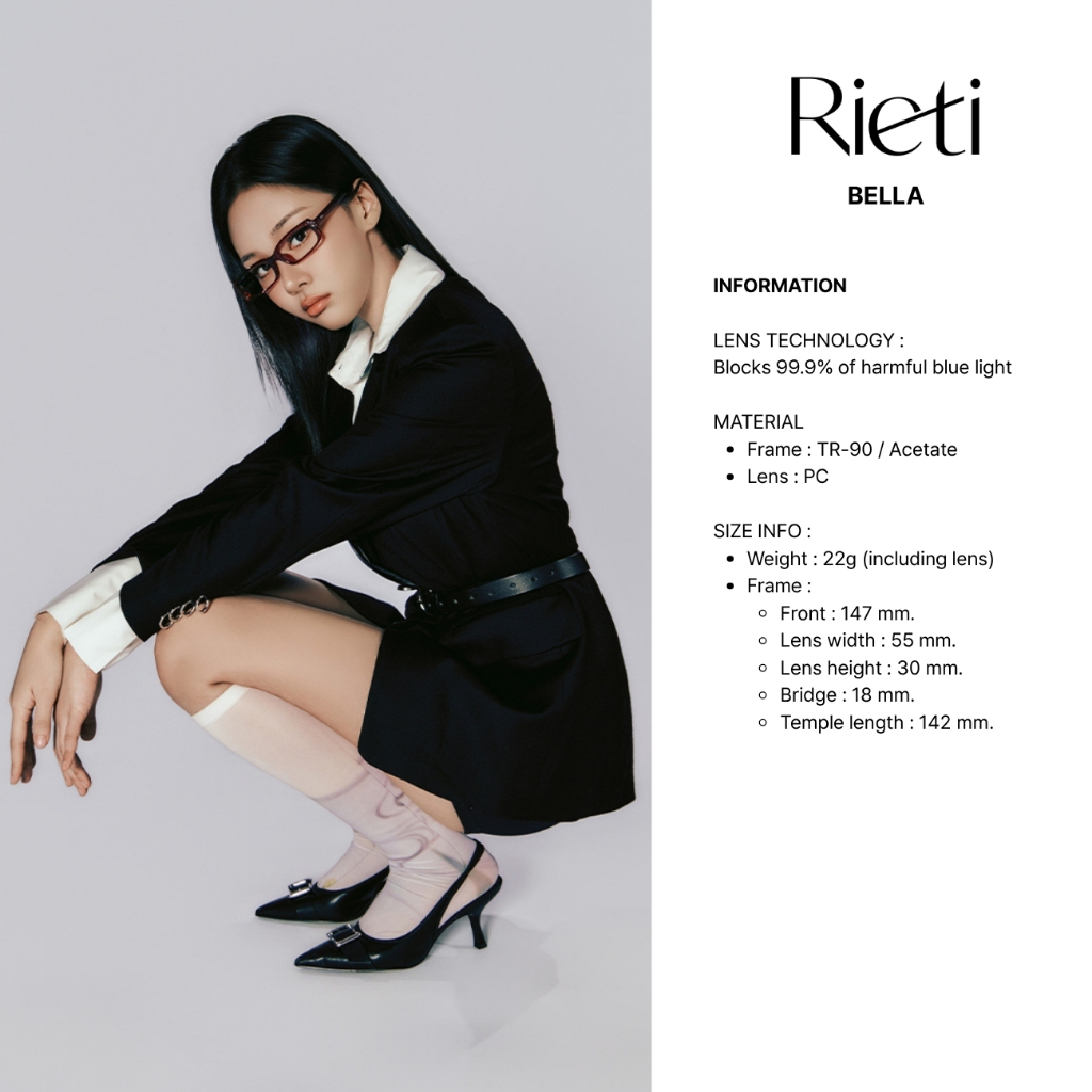 Rieti نظارة فلتر أزرق BELLA — صورة 6