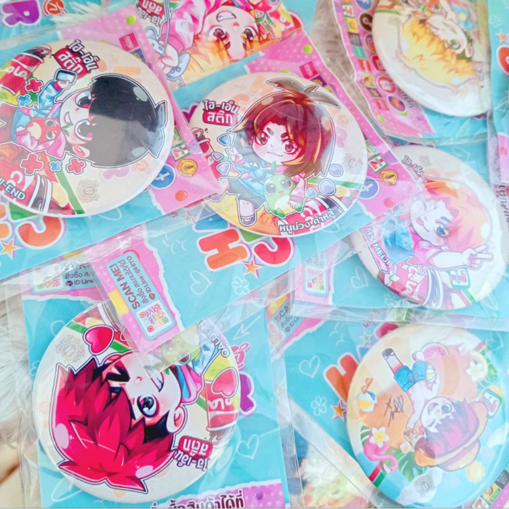 เข็มกลัด อู๋จุน เข็มกลัดสะสม จากคอลเลกชัน Happy Creator 1 ชิ้น