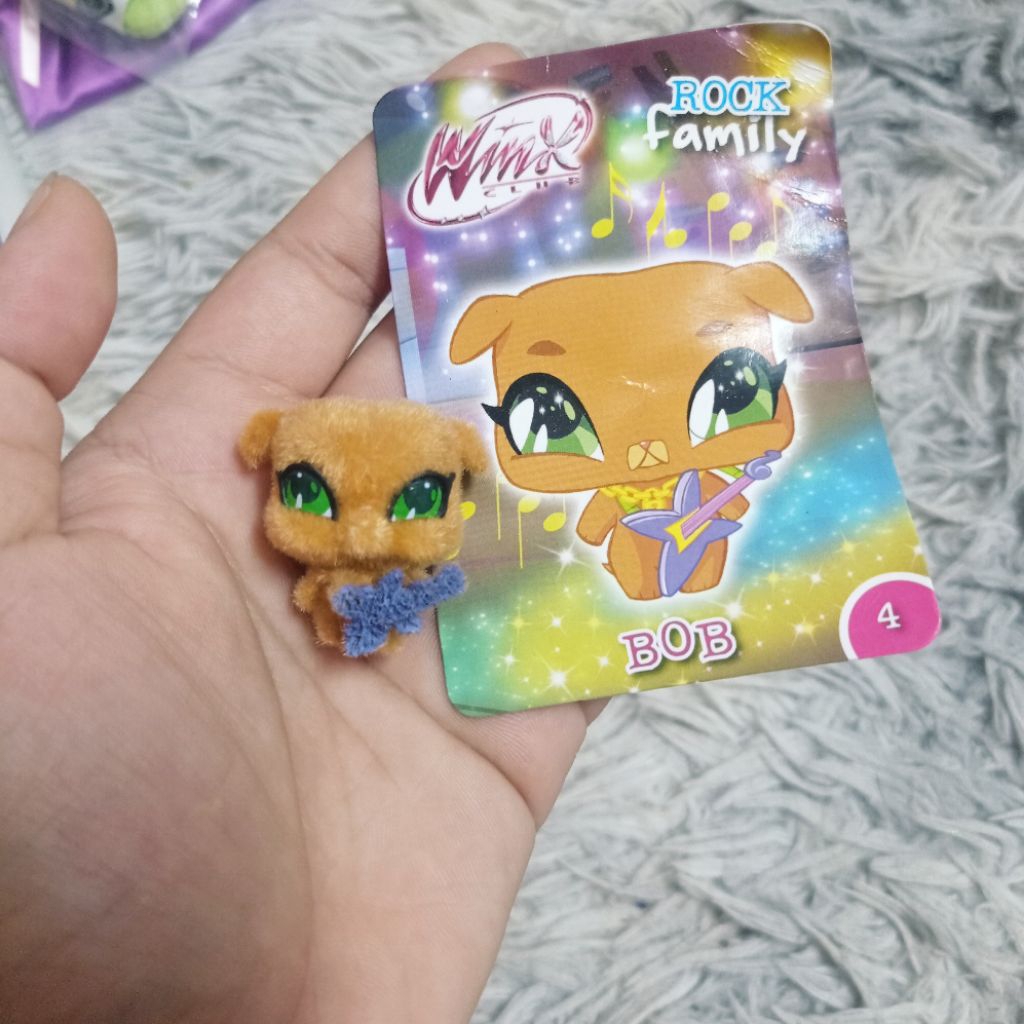 🧚‍♀️ Winx Club Love & Pet collection Wing CLUB ROCK Family