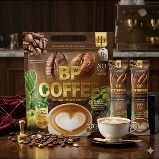 กาแฟบีพี BP COFFEE [ 1 แถม 1] 2ห่อ 60 ซอง