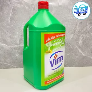 Vim วิมสีเขียว 3500มล. แกลลอนใหญ่ น้ำยาล้างห้องน้ำสูตรเข้มข้น ขจัดคราบฝังลึก สะอาดไว ประหยัดคุ้ม
