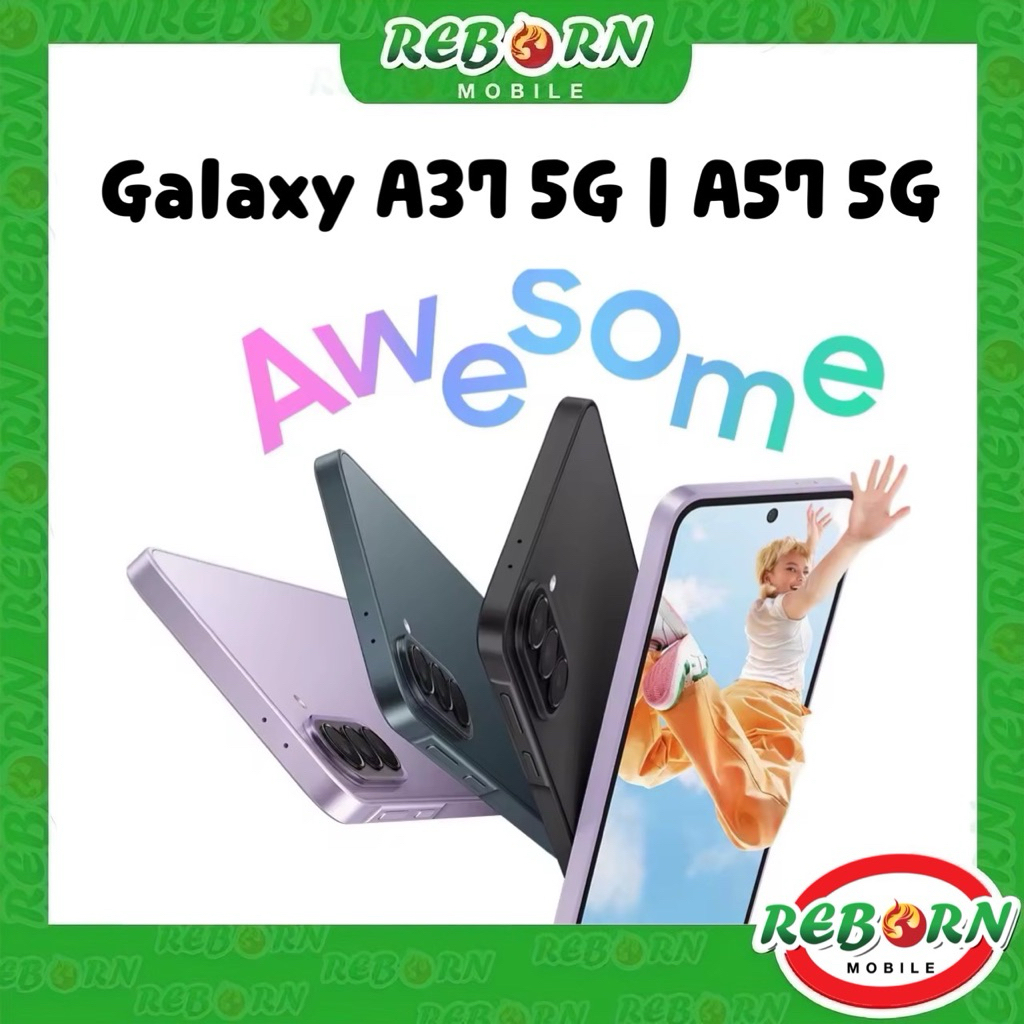 [Sale] Samsung Galaxy A37 5G ชิป Exynos 1480 | A57 5G Exynos 1680 จอ 6.7“ กล้อง 50MP แบต 5,000 ศูนย์