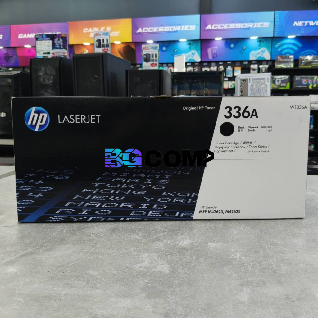 ตลับหมึกโทนเนอร์ HP 336A W1336A สีดำ ของแท้ แกะกล่องเทสพิมพ์ประมาณ 5 แผ่น