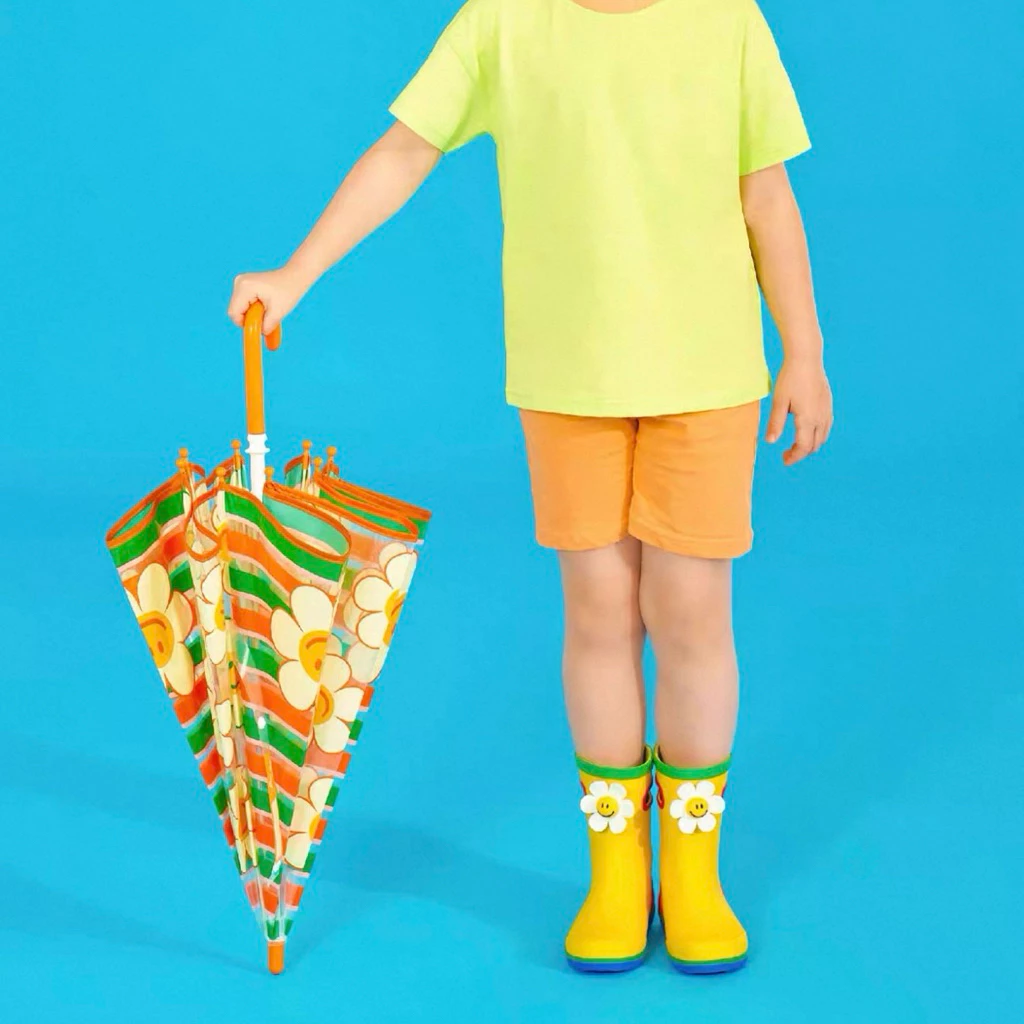 Wiggle Wiggle ร่มเด็ก Smile Stripe Kids Umbrella 48019 thumbnail 5